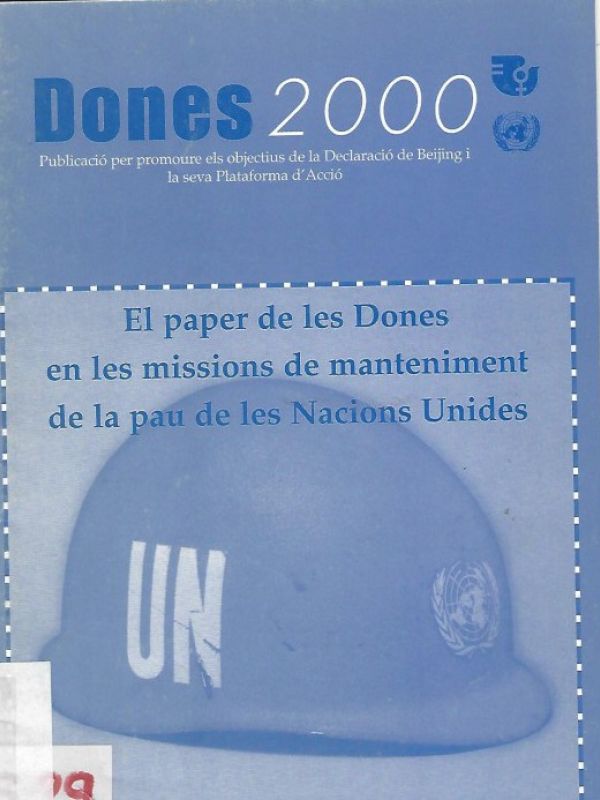 Dones 2000 : publicació per a promoure els objectius de la Declaració de Beijing