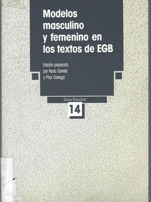 Modelos masculino y femenino en los textos de EGB 