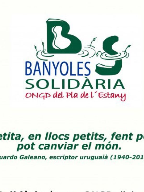 Petits projectes per canviar el món: Banyoles Solidària