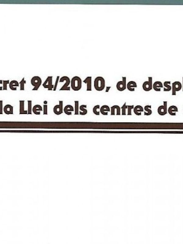 Decret 94/2010, de desplegament de la Llei dels centres de culte