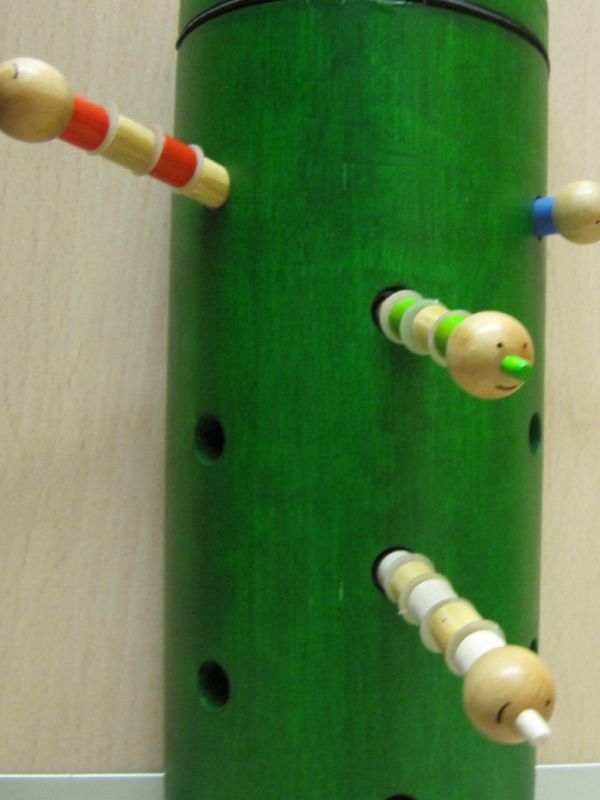 detall de la partida cuques de bambú
