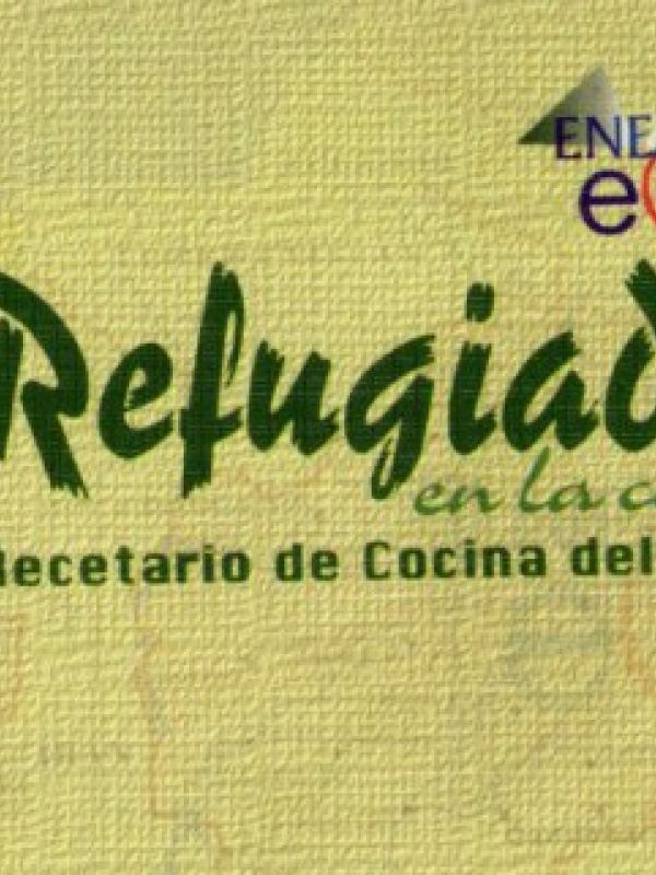 Refugiados en la cocina : recetario de cocina del mundo