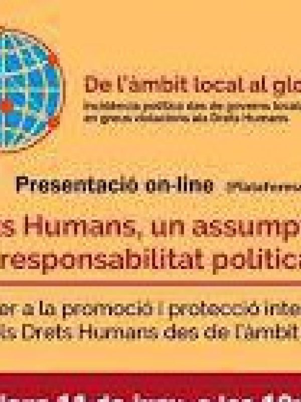 Drets Humans, un assumpte de responsabilitat política