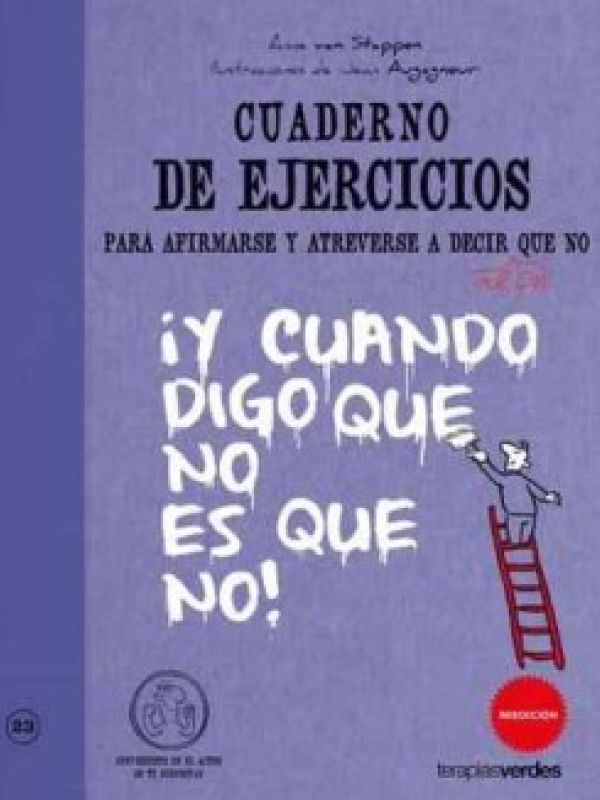 portada llibre cuaderno de ejercicios para afirmarse y aterverse a decir que no