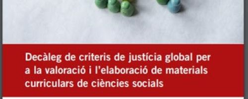 Decàleg de criteris de justícia global per a la valoració i l'elaboració de materials curriculars de