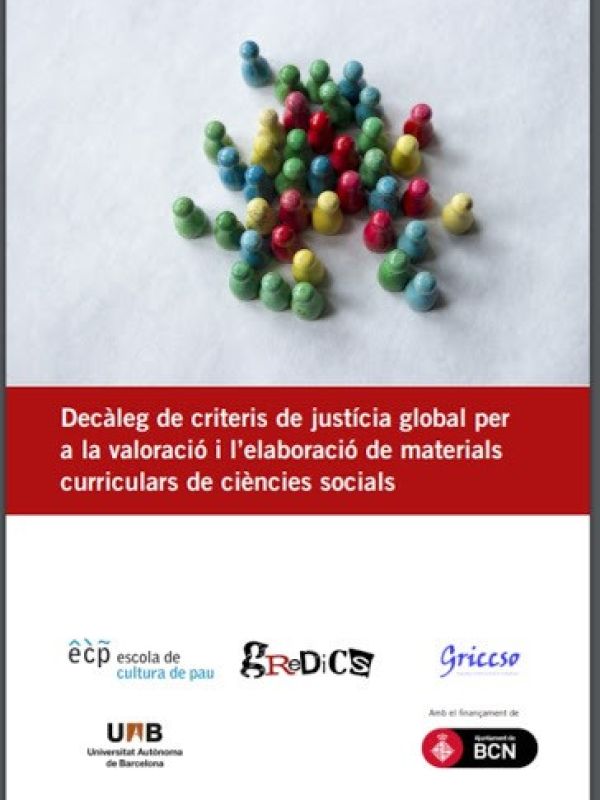 Decàleg de criteris de justícia global per a la valoració i l'elaboració de materials curriculars de
