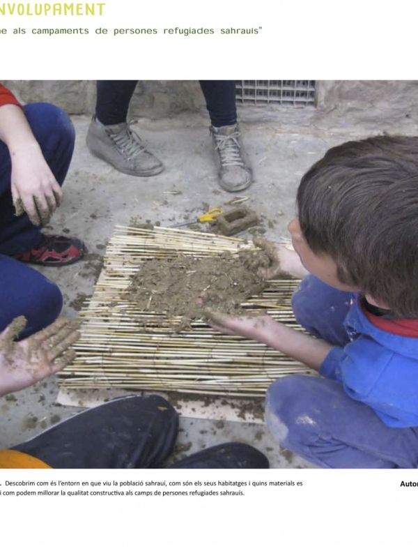 Per un habitatge digne al campament de persones refugiades sahrauís