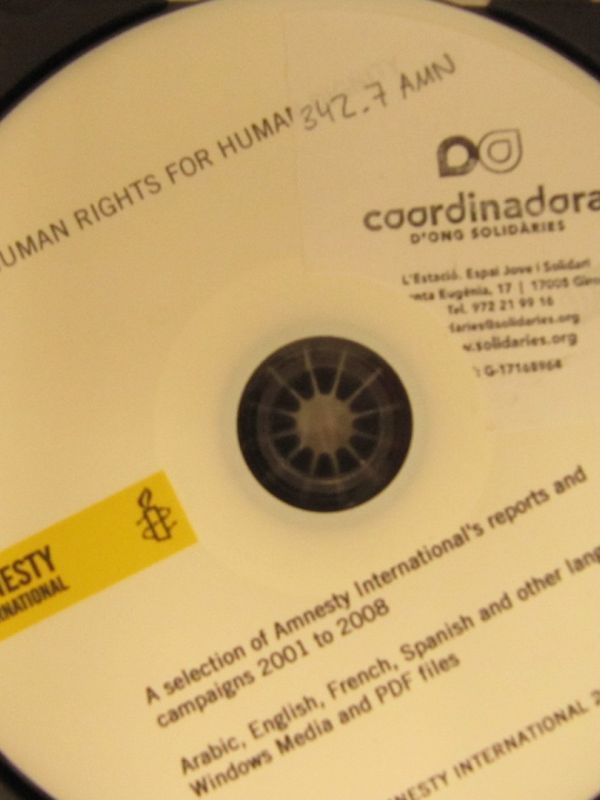 A selection of Amnesty International's reports and campaigns 2001 to 2008 