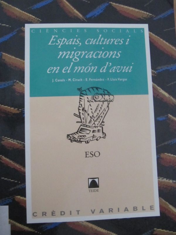 Espais, cultures i migracions : crèdit d'ampliació : educació secundària, primer cicle / Pau Comes S