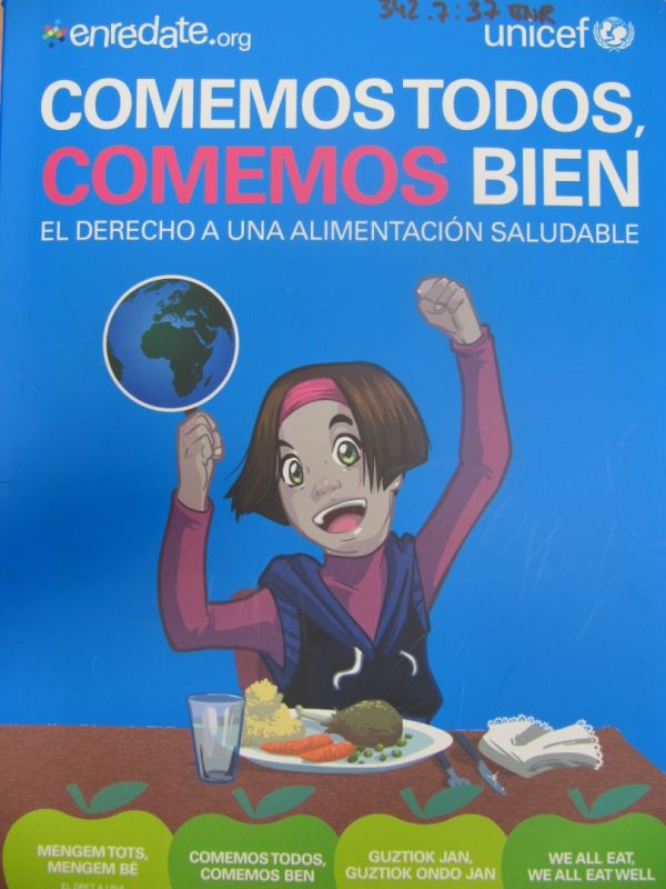 Comemos todos, comemos bien : el derecho a una alimentación saludable 