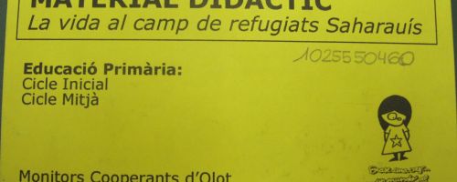 La vida al camp de refugiats sahrauís -primer a quart de primària