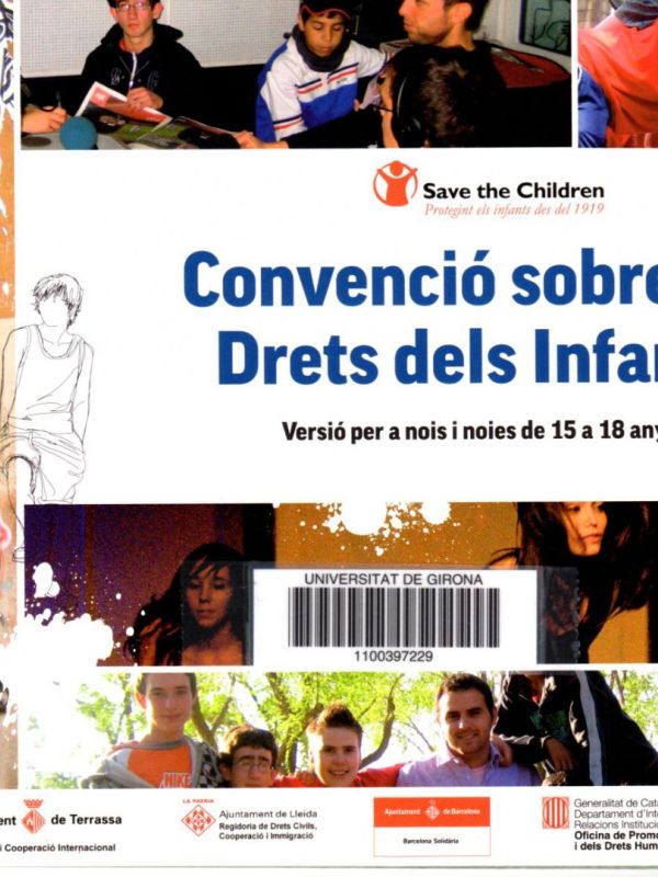 Convenció sobre els Drets dels Infants. Versió per nois i noies de 15 a 18 anys