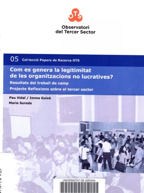 Anàlisi sobre la situació de la incidència política a les organitzacions no lucratives 