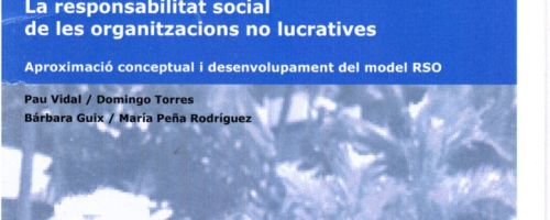 La Responsabilitat social de les organitzacions no lucratives : aproximació conceptual i desenvolupa