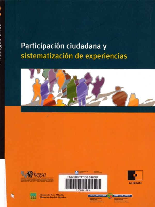Participación ciudadana y sistematización de experiencias