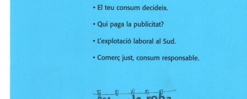 La Teva roba i els països del Sud : Unitat didàctica per a 1r cicle d'ESO : guia del professorat i f