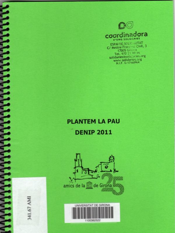 Plantem la Pau : DENIP 2011