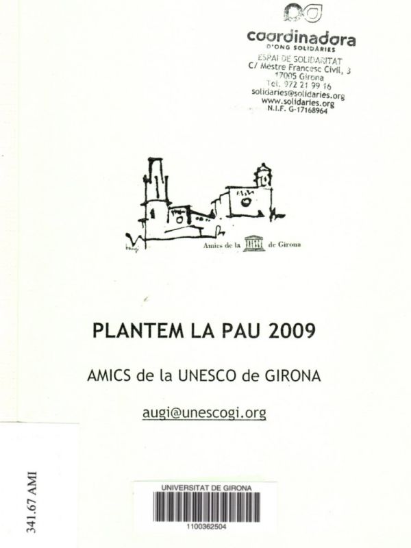 Plantem la Pau : DENIP 2009