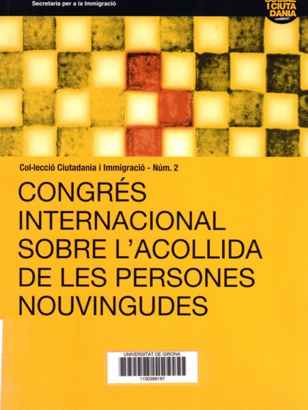 Congrés Internacional sobre l'acollida de les persones nouvingudes