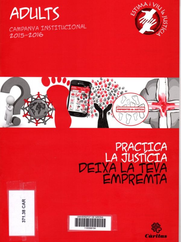 Practica la justícia. Deixa la teva empremta_Adults