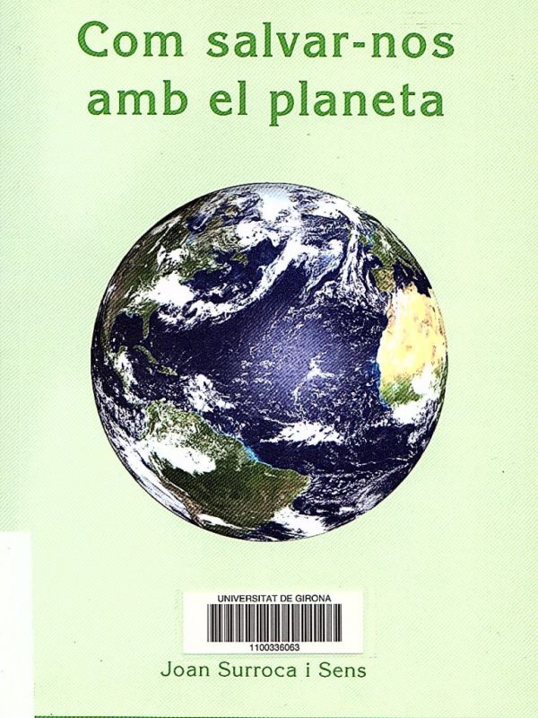 portada del llibre com salvar-nos amb el planeta