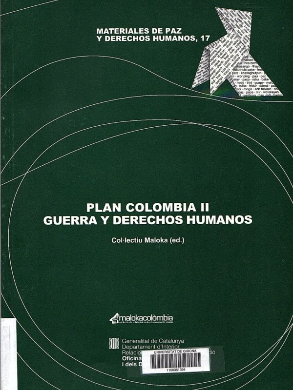 Plan Colombia II : guerra y derechos humanos 