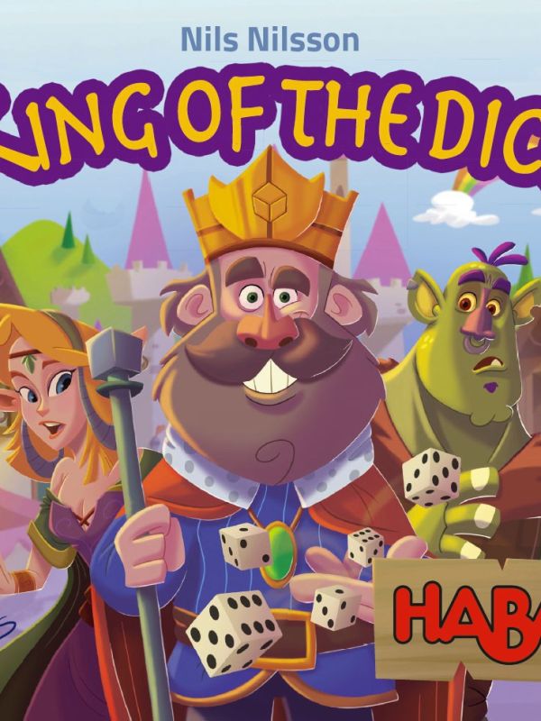 Capsa del joc El rey de los dados