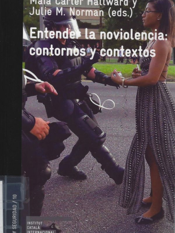 portada del llibre sobre Entender la noviolencia