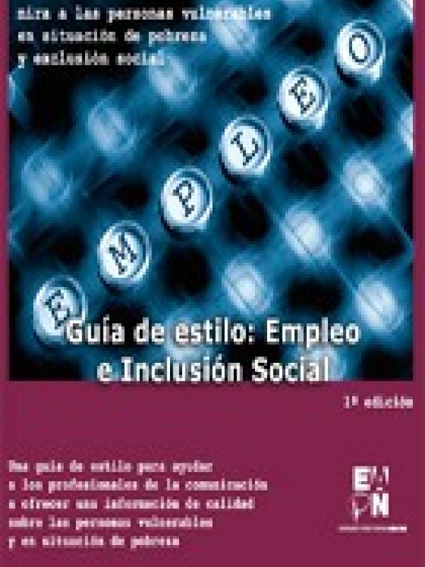 Guia de Estilo: empleo e inclusión social