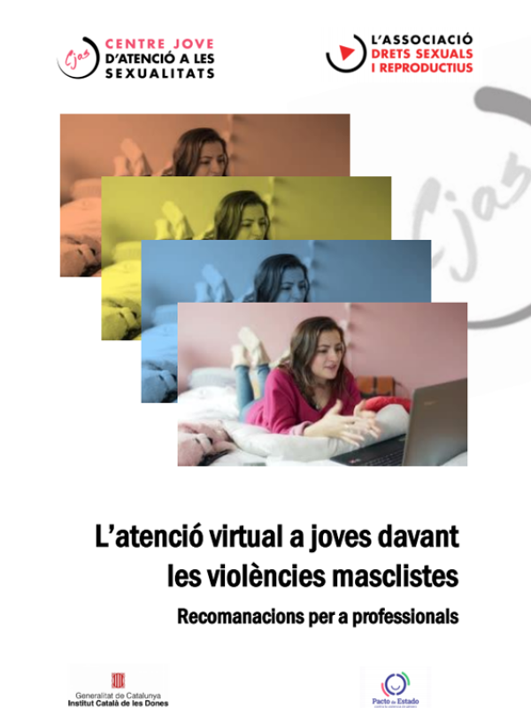 L'atenció virtual a joves davant les violències masclistes. Recomanacions per a professionals