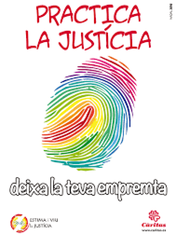 Practica la justícia. Deixa la teva empremta