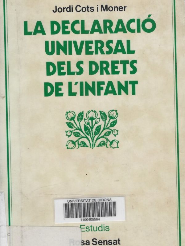 La Declaració universal dels drets de l'infant