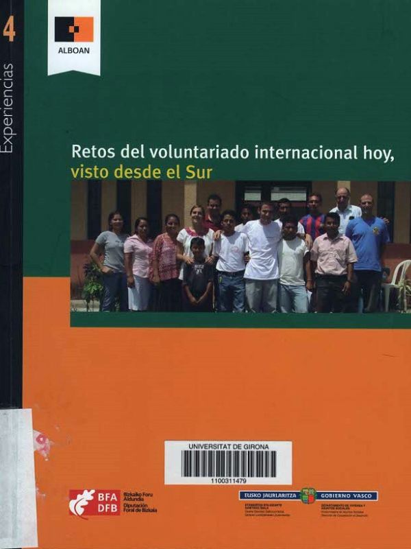 Retos del voluntariado internacional hoy, visto desde el Sur