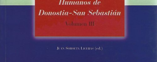 Cursos de derechos humanos de Donostia-San Sebastián (Volumen III)