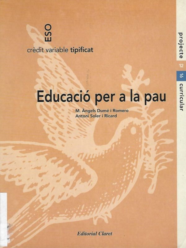 Educació per a la pau: geografia del conflictes: crèdit variable tipificat, ESO 