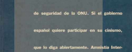 Secretos que matan : los derechos humanos y la exportación española de armamento