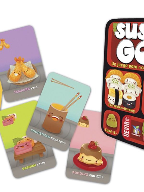 cartes del joc Sushi Go
